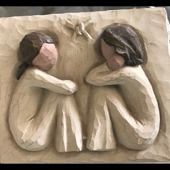 “Friendship” - Willow Tree Plaque - Picture 1 of 1